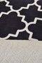 Conceptum Alfombra Kupa Black Multicolor 100 cm